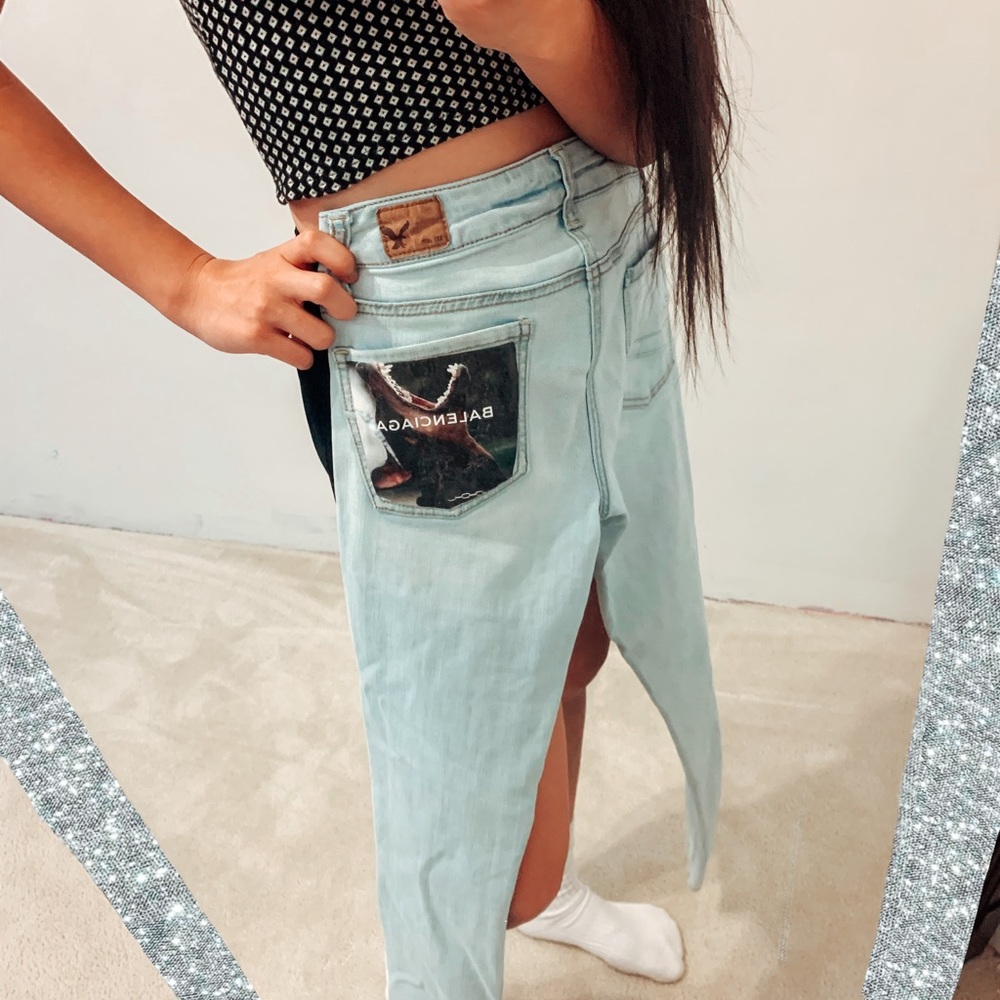 ☆light wash skinny jeans